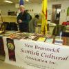 New Brunswick Scottish Cultural Society display. 