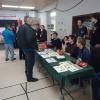 Leo Hayes High School Student Journal table with some of the students who created the journal. 