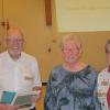 FNHA member Anne Trecartin with February 2023 speakers Ron Green and Marion McIntyre.