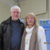 FNHA member Fred White with March 2023 speaker Marion Beyea.