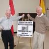 UNB professor emeritus, Angus Hamilton, with FNHA member George Wood, October 2012 meeting.