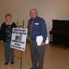 Guest speaker Dr. Stephen Hart with FNHA member Anne Trecartin at the November 2012 meeting. 