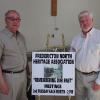 May 2014 speaker, author Jim Gougle, with FNHA Vice-President Fred White. Mr. Gougle gave an interesting talk on the US Civil War. There was a question and answer session following the talk. 