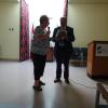 FNHA member Anne Trecartin with September 2017 speaker, retired New Brunswick educator, Dr. Barry Miller. 