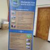 The new Fredericton North Heritage Association Banner on display at the February 2014 meeting. 