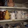 A selection of ceramic jugs in the provincial furniture collection.