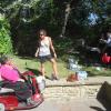 FNHA member Carol Randall and guest at the BBQ.