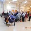 Another view of FNHA members and friends watching the Doucet family singers. 