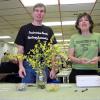 Mark Depow and Jill Hargrove at the 50/50 table